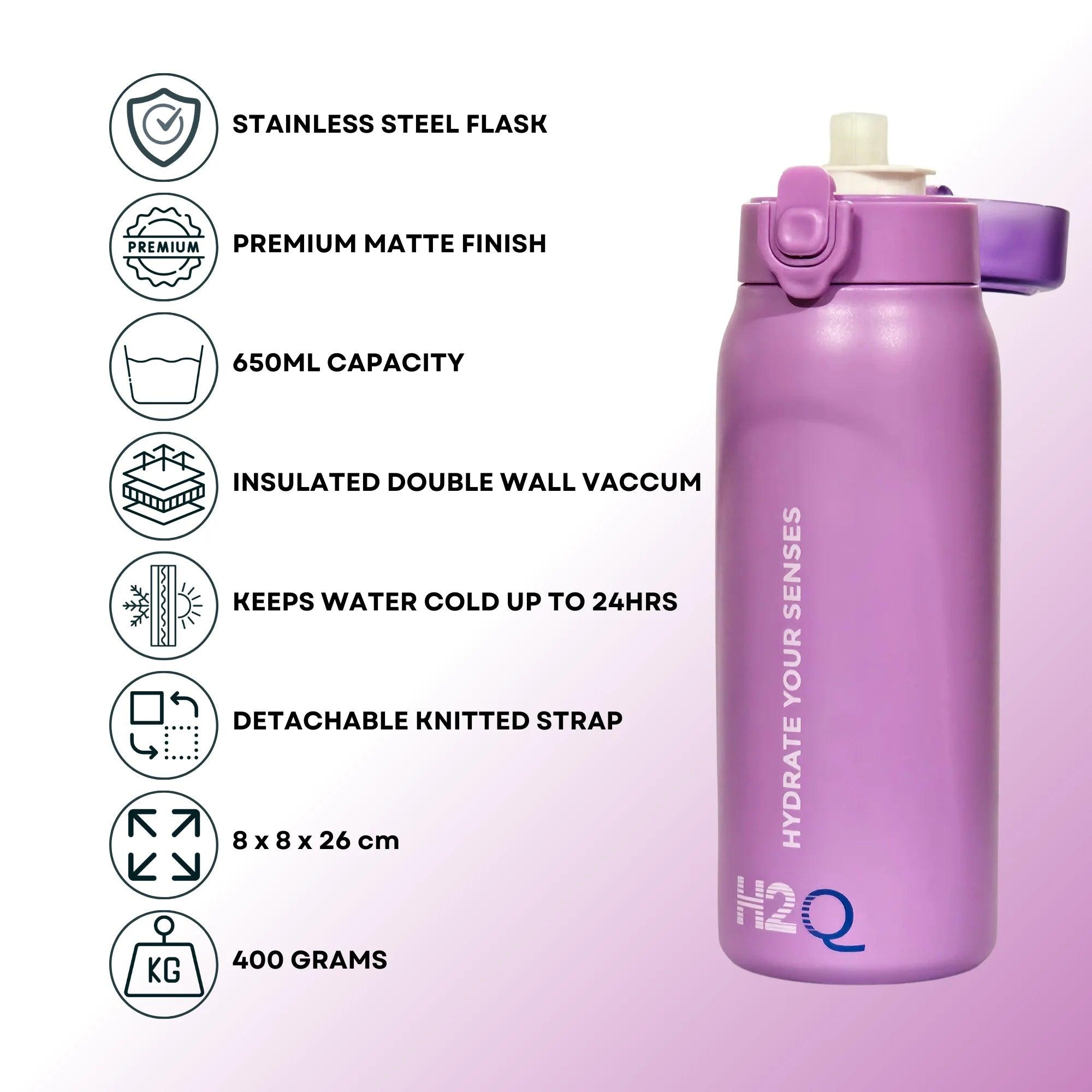 H2Q WATER BOTTLE (G3) - SQOON