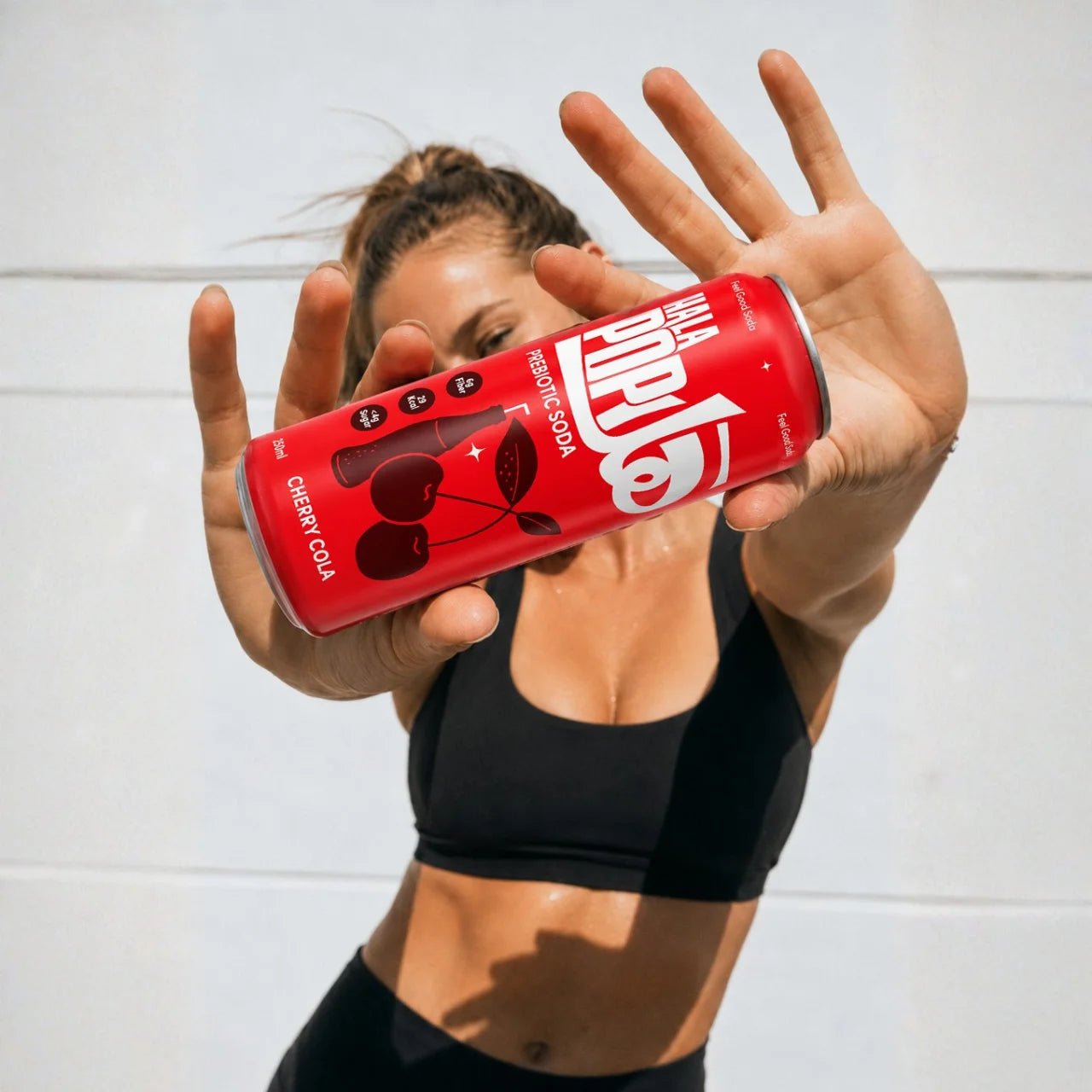 HALAPOP PREBIOTIC SODA - CHERRY COLA (250ml) - SQOON