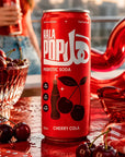 HALAPOP PREBIOTIC SODA - CHERRY COLA (250ml) - SQOON