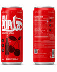 HALAPOP PREBIOTIC SODA - CHERRY COLA (4x 250ml PACK) - SQOON