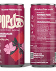 HALAPOP PREBIOTIC SODA - POMEGRANATE HIBISCUS (250ml) - SQOON