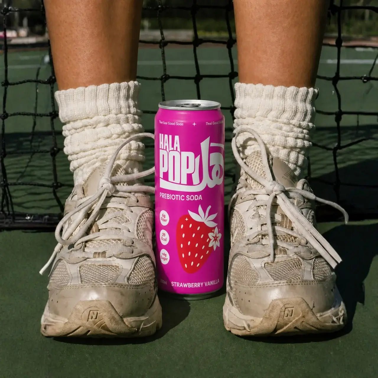 HALAPOP PREBIOTIC SODA - STRAWBERRY VANILLA (250ml) - SQOON