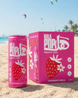 HALAPOP PREBIOTIC SODA - STRAWBERRY VANILLA (4X 250ml PACK) - SQOON
