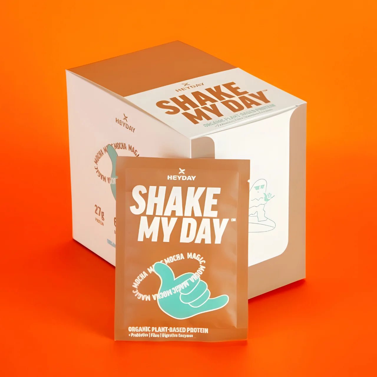 HEYDAY SHAKE MY DAY PROTEIN – MAGIC MOCHA FLAVOR (40g SACHET) - SQOON