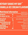 HEYDAY SHAKE MY DAY PROTEIN – VANILLA ICE CREAM FLAVOR (800g TUB) - SQOON