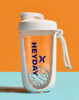 HEYDAY SHAKER BOTTLE (ASTRONAUT WHITE) - SQOON