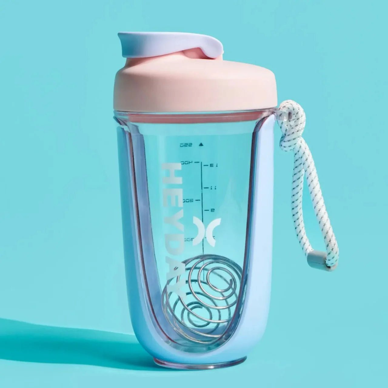 HEYDAY SHAKER BOTTLE (CANDYFLOSS PINK) - SQOON