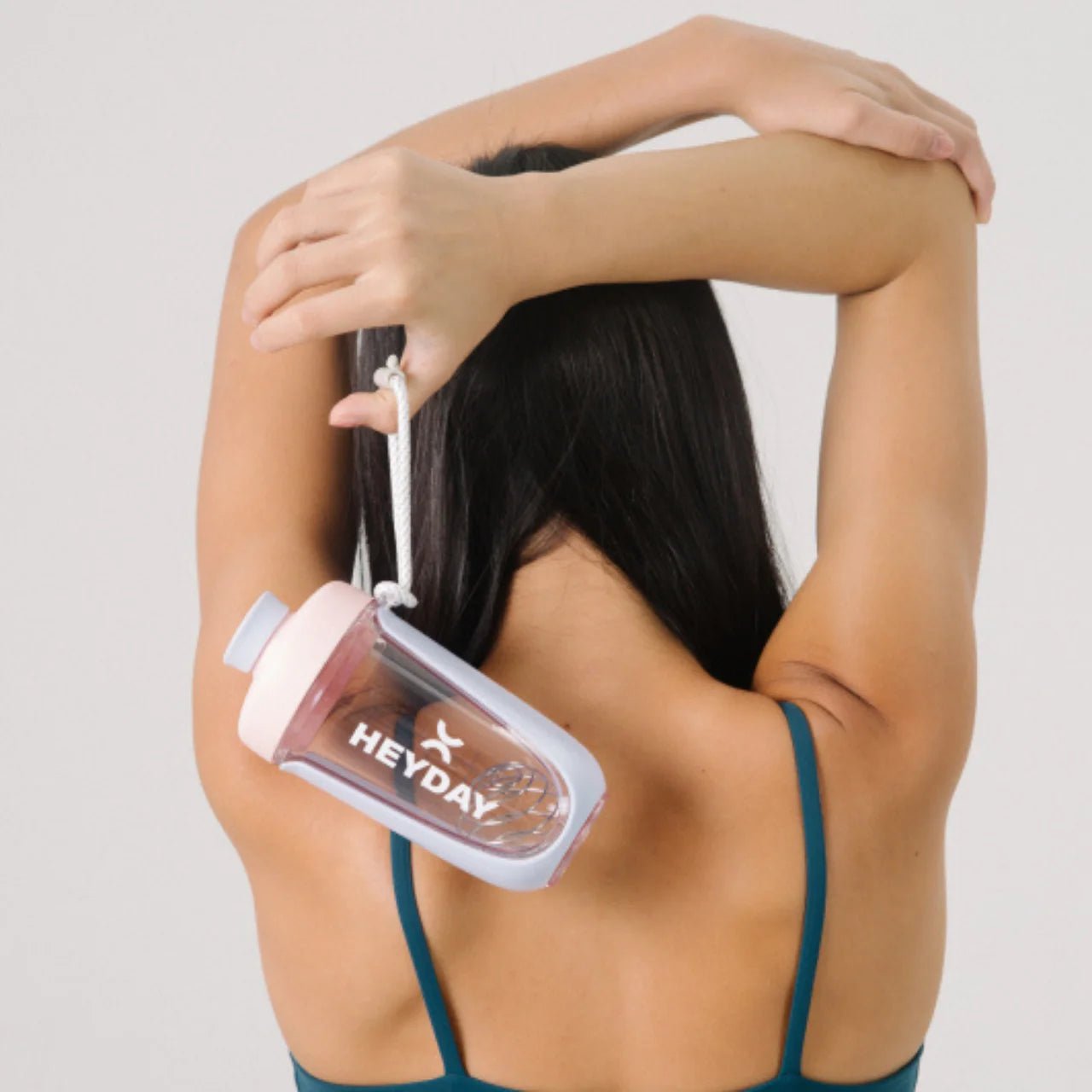 HEYDAY SHAKER BOTTLE (CANDYFLOSS PINK) - SQOON