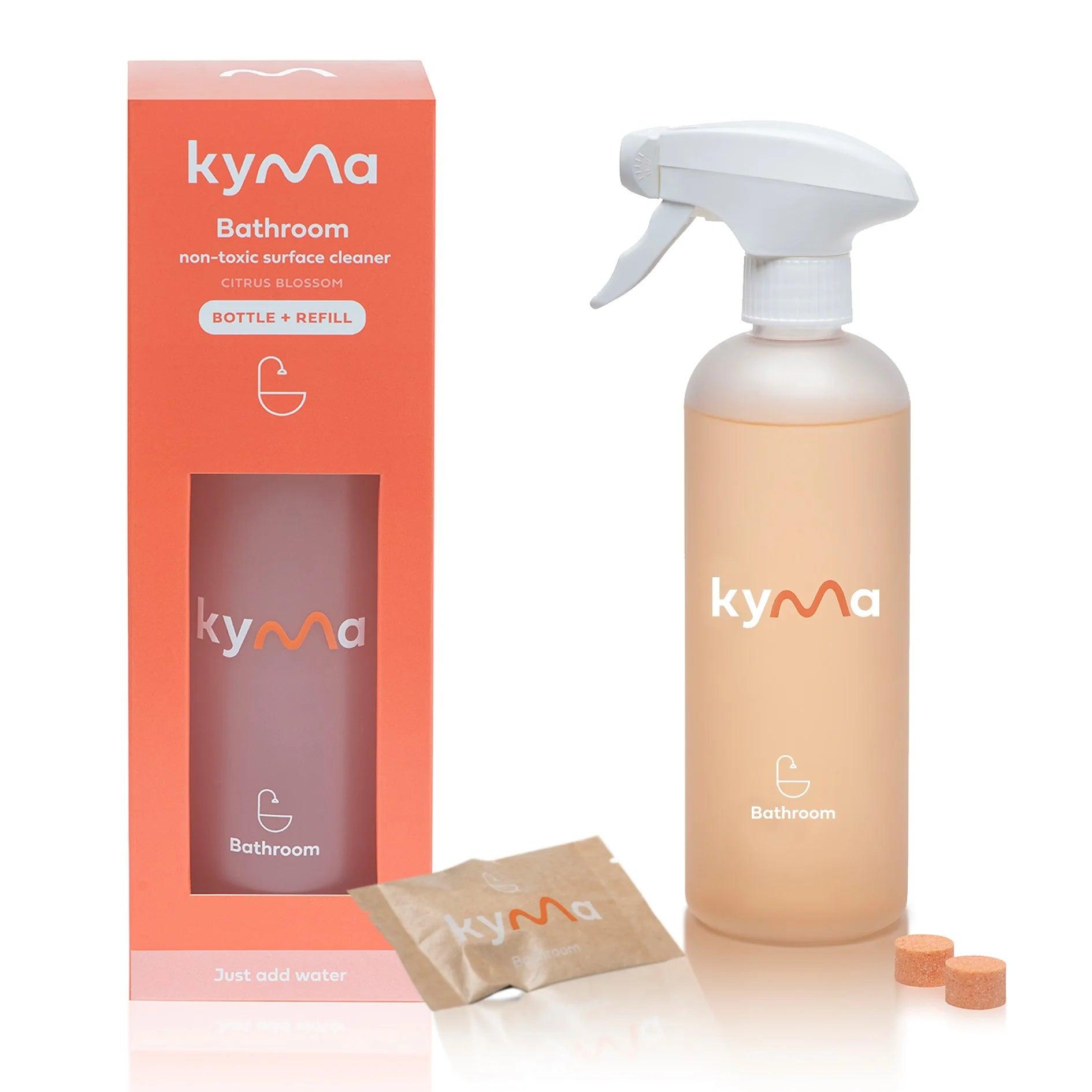 KYMA BATHROOM CLEANER SINGLE BOTTLE BOX (500ml) - SQOON