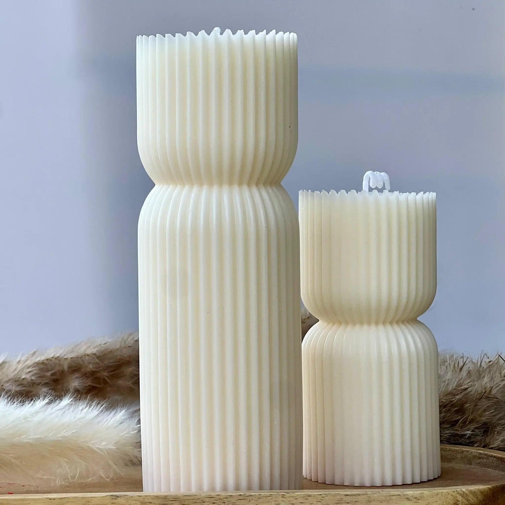 LE MEILLEUR SCENTED PILLAR CANDLES (SET OF 2) - SQOON
