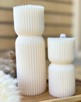 LE MEILLEUR SCENTED PILLAR CANDLES (SET OF 2) - SQOON