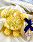 LE MEILLEUR YELLOW TEDDY SCENTED CANDLE WITH MATCHES - SQOON