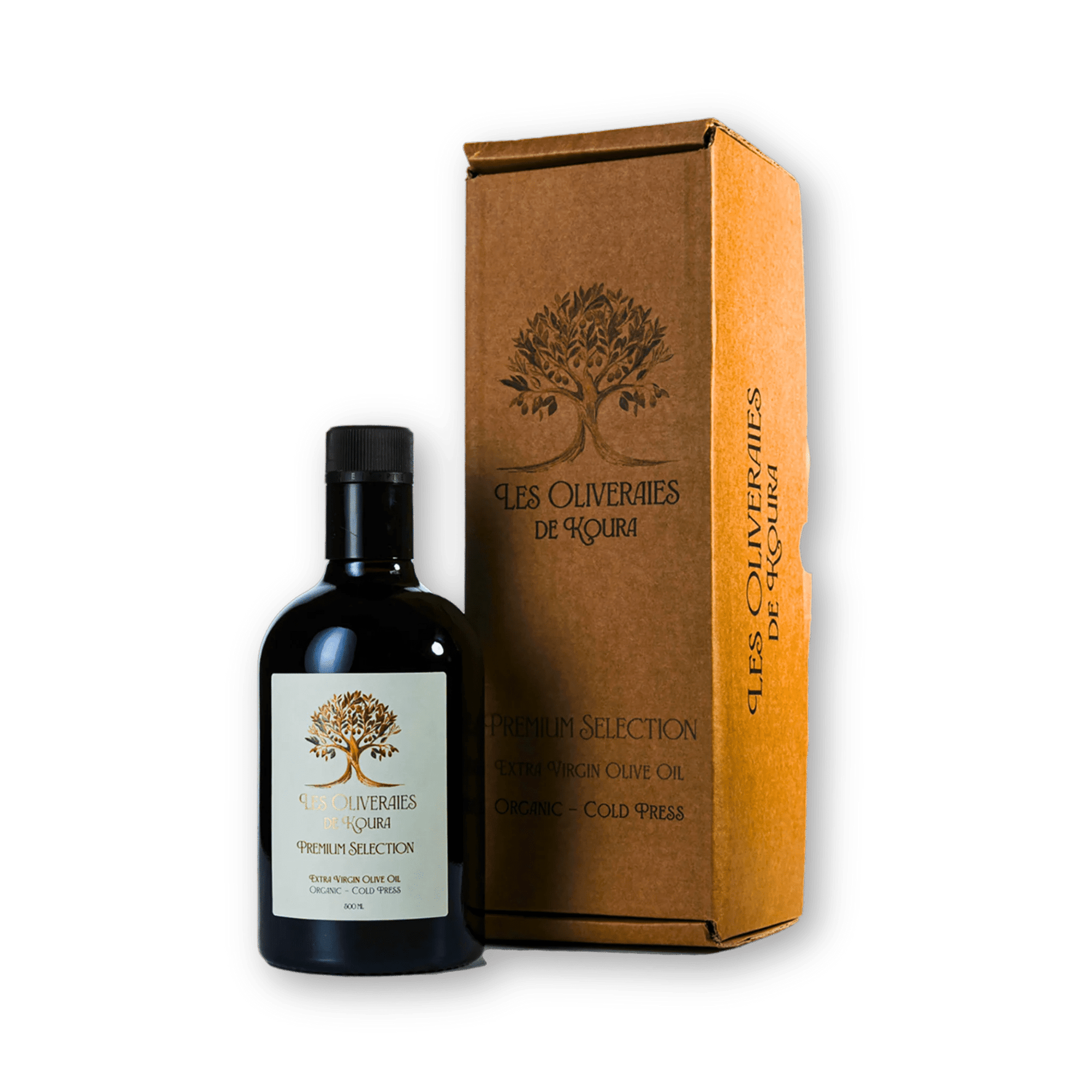 LES OLIVERAIES DE KOURA ORGANIC EXTRA VIRGIN OLIVE OIL (500ml) - SQOON