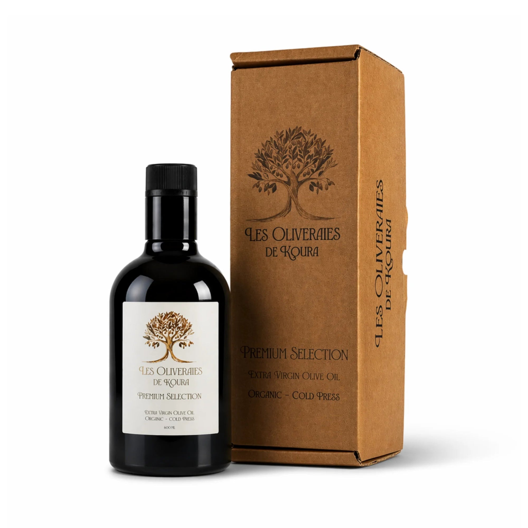 LES OLIVERAIES DE KOURA ORGANIC EXTRA VIRGIN OLIVE OIL (500ml) - SQOON