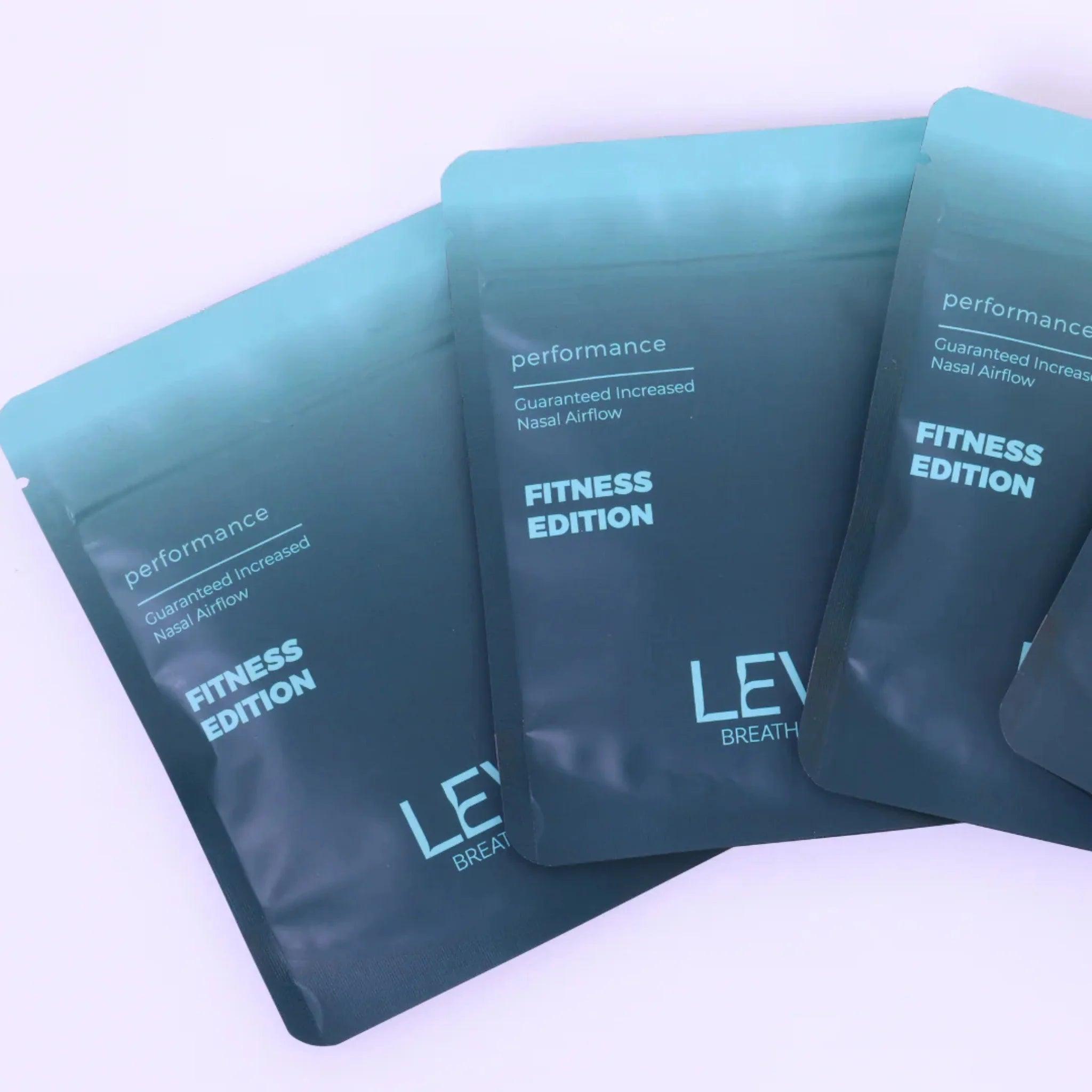 LEVEL BREATHING STRIPS - FITNESS - SQOON