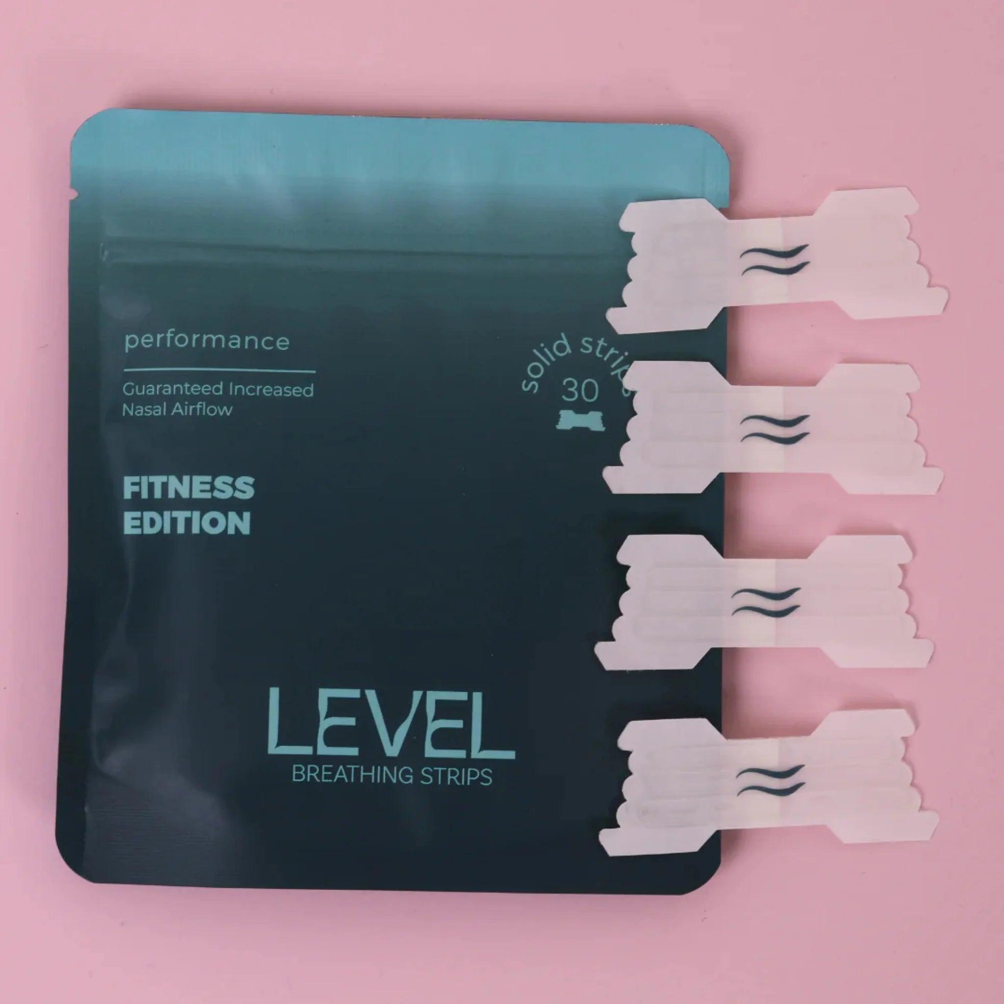 LEVEL BREATHING STRIPS - FITNESS - SQOON