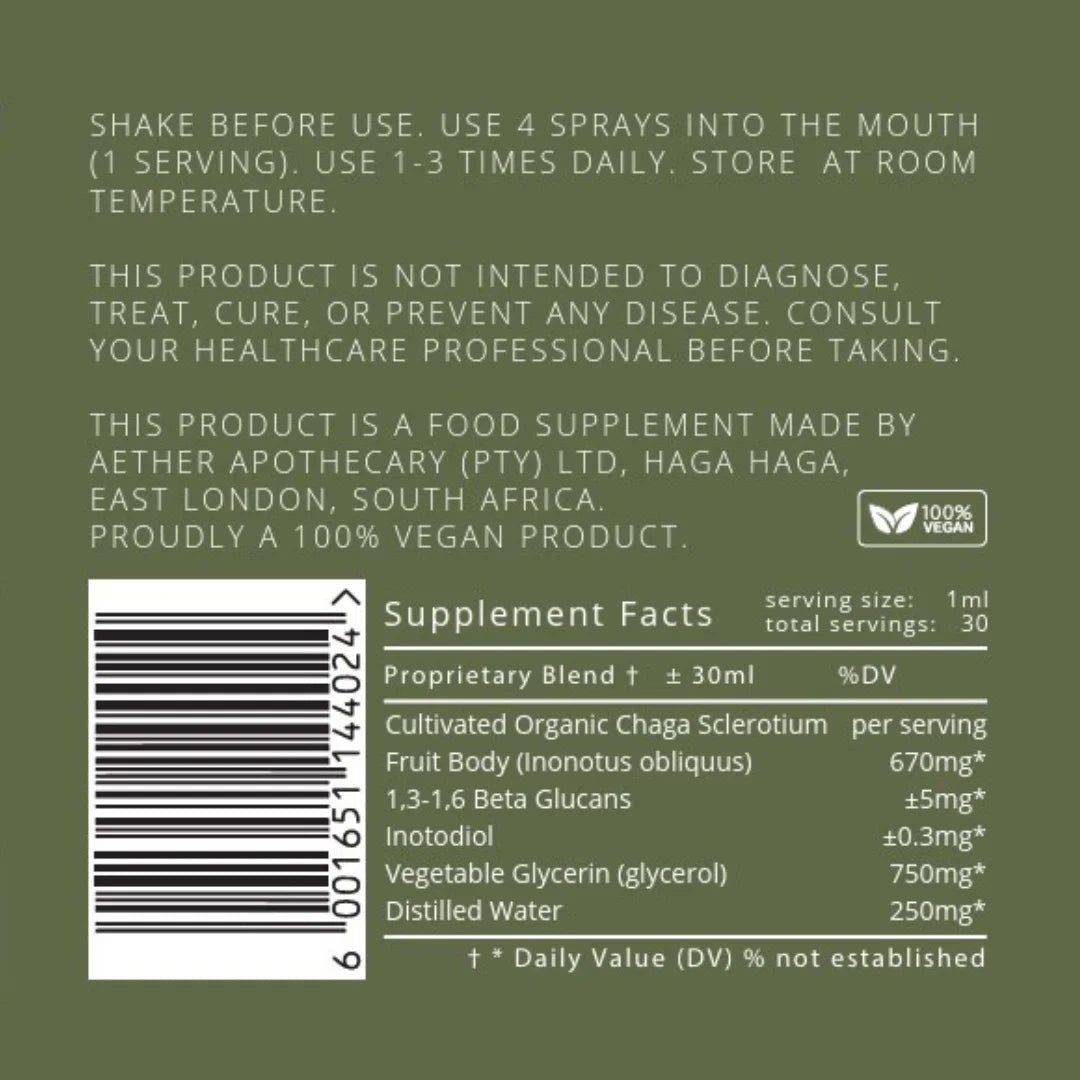 LIFE WITHIN CHAGA EXTRACT (30 ml) - SQOON