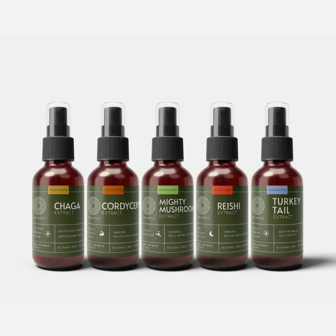LIFE WITHIN MUSHROOM EXTRACTS COMPLETE BUNDLE - SQOON