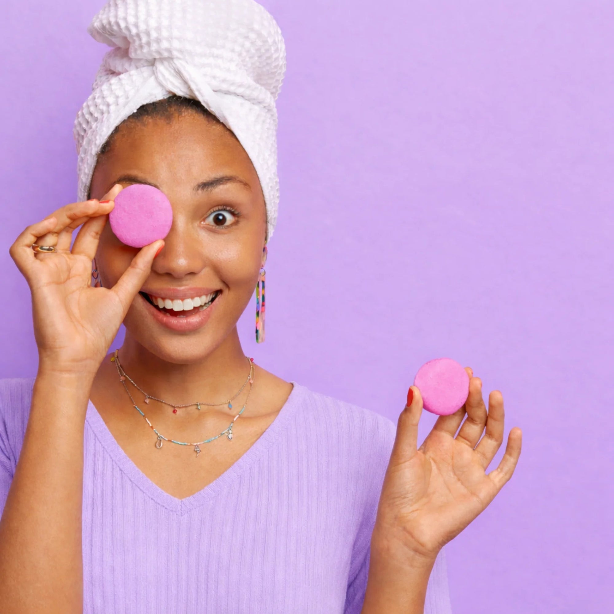 NATURBELLA SHOWER BOMB - LAVENDER (5 PCS) - SQOON