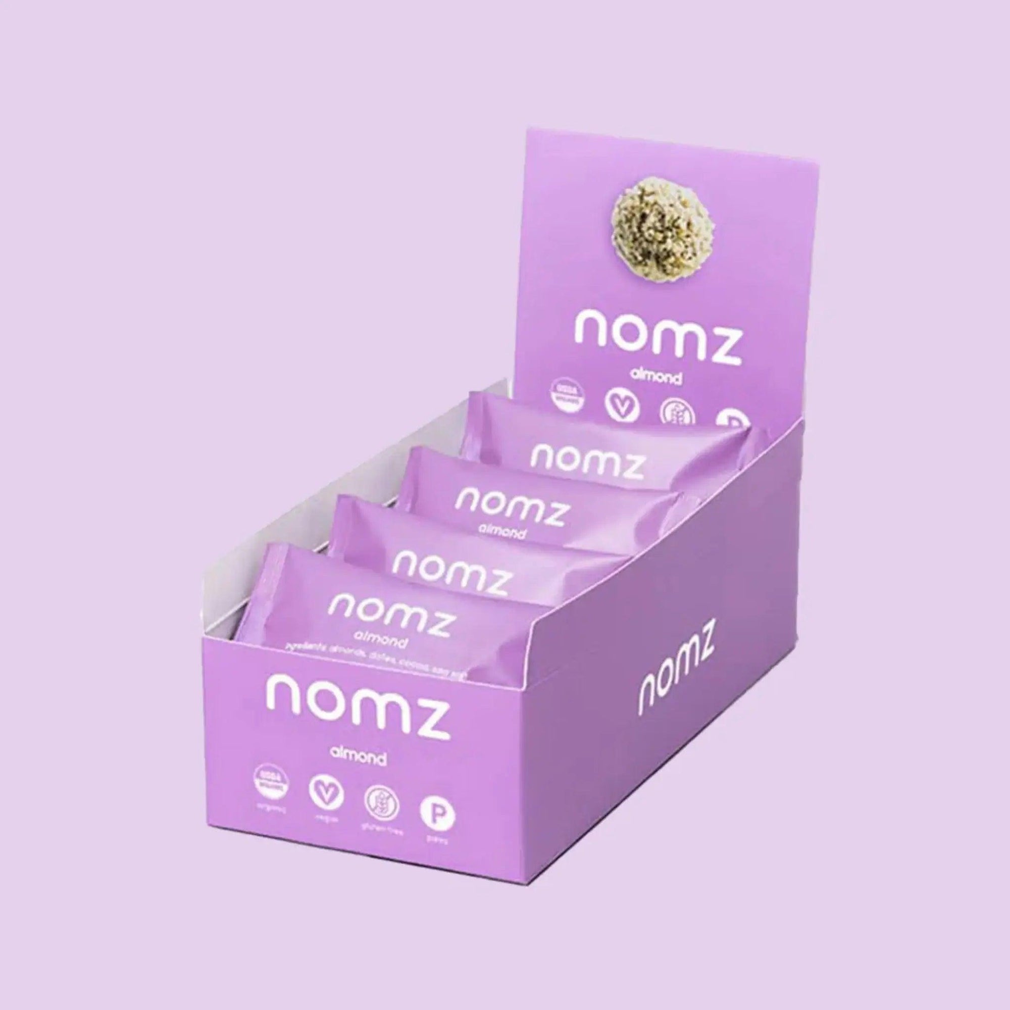 NOMZ ORGANIC ALMOND BITES - SQOON