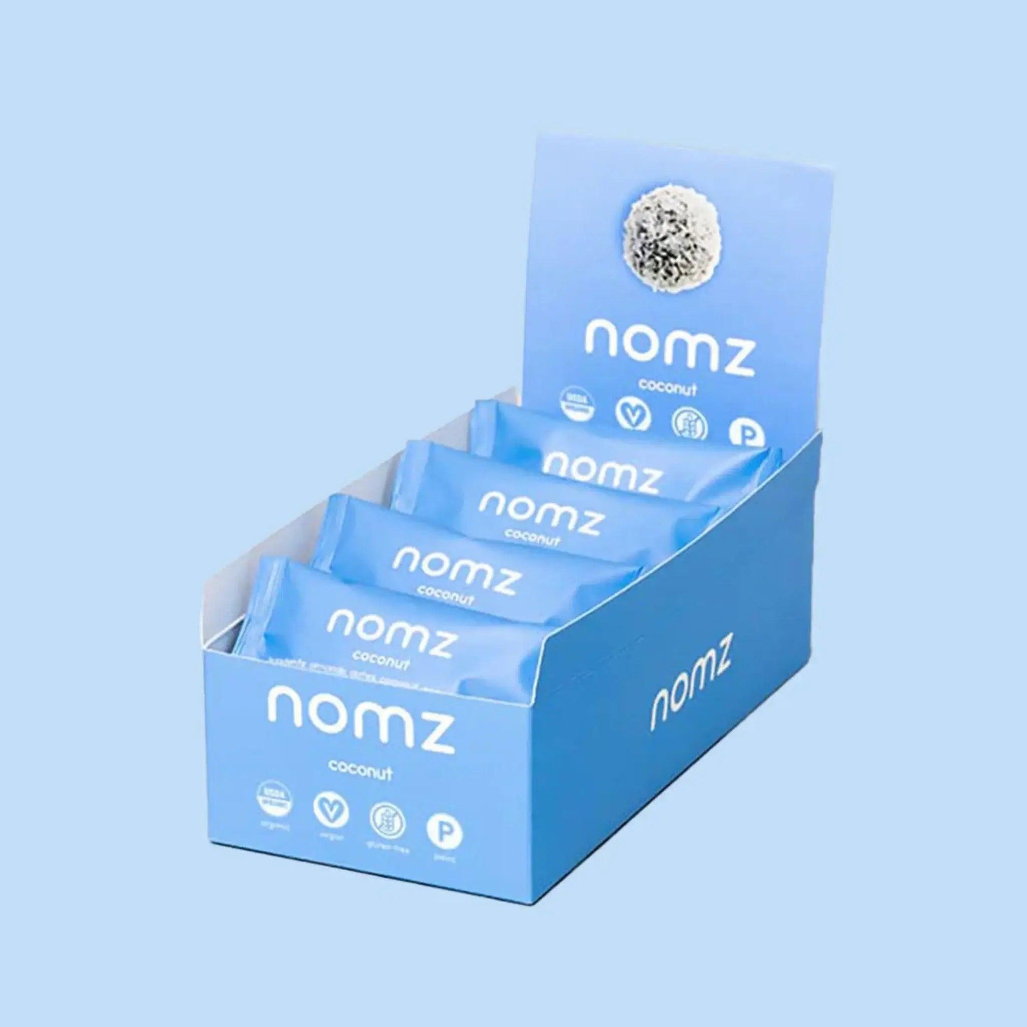 NOMZ ORGANIC COCONUT BITES - SQOON