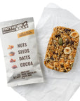 NOTHING SILLY HAZELNUT DARK CHOCOLATE SNACK BAR - SQOON