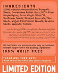 NOTHING WICKED ALMOND BUTTER GRANOLITES (100g) - SQOON