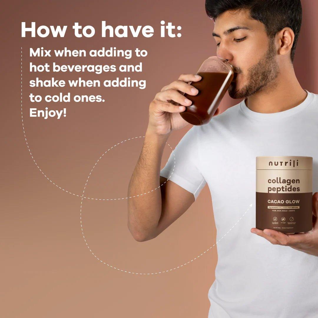 NUTRILI Chocolate Collagen Peptides - SQOON