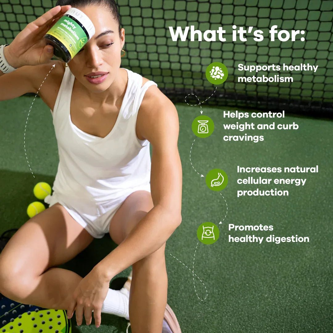 NUTRILI MIGHTY METABOLISM SUGAR - FREE GUMMIES - SQOON