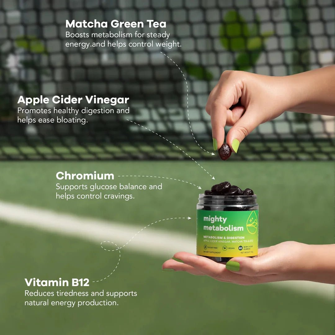 NUTRILI MIGHTY METABOLISM SUGAR - FREE GUMMIES - SQOON