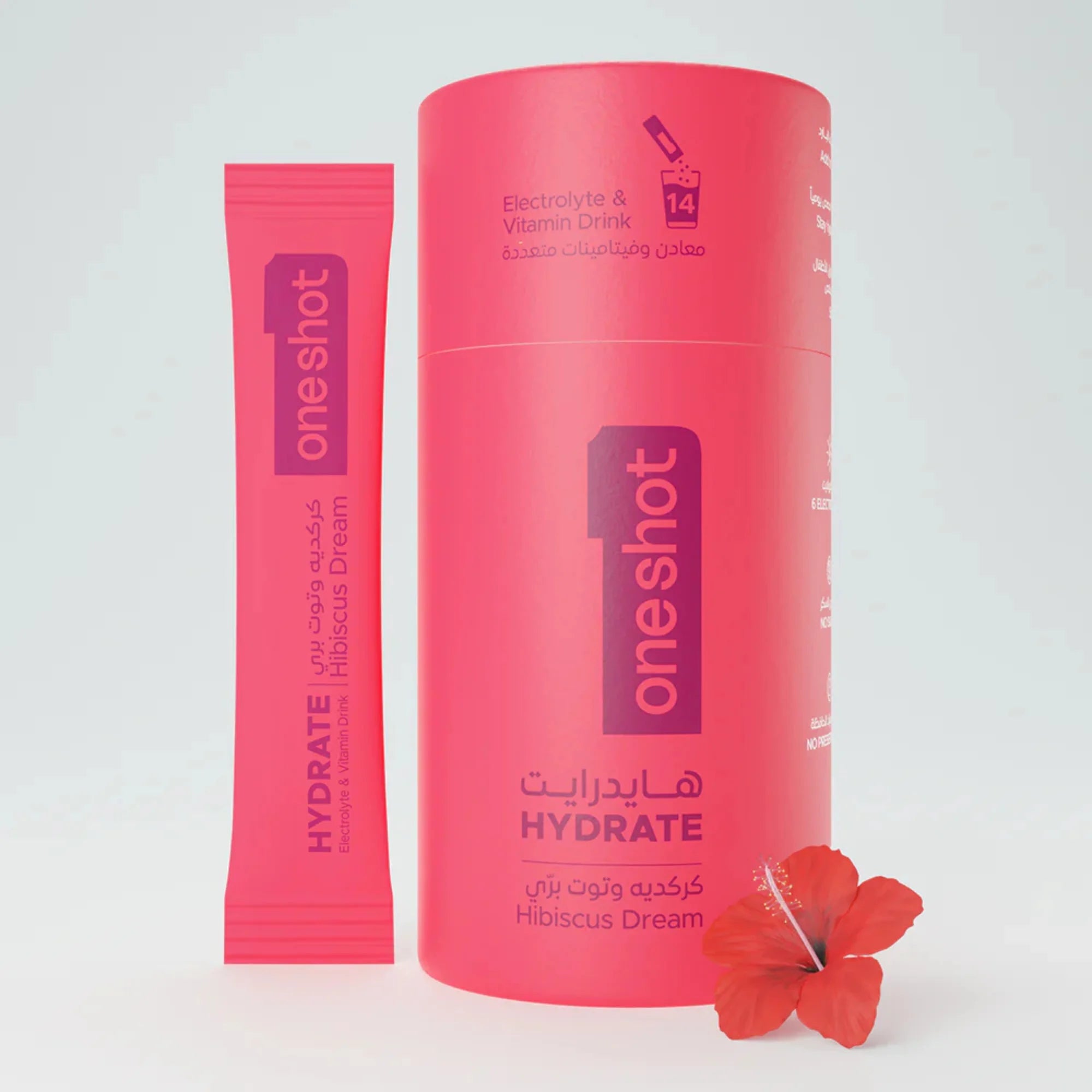 ONESHOT HYDRATE HIBISCUS DREAM (14 Sticks) - SQOON