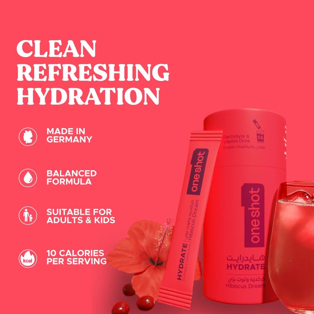 ONESHOT HYDRATE HIBISCUS DREAM (14 Sticks) - SQOON