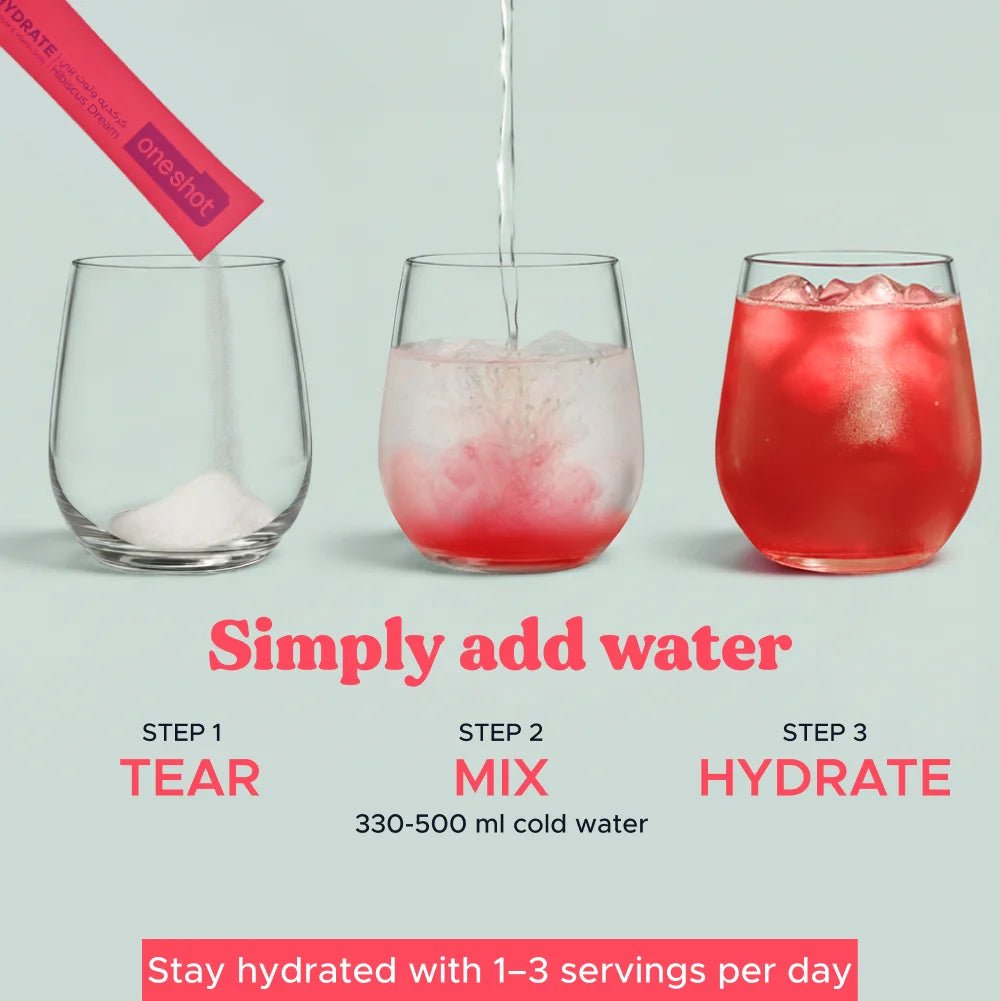 ONESHOT HYDRATE HIBISCUS DREAM (14 Sticks) - SQOON