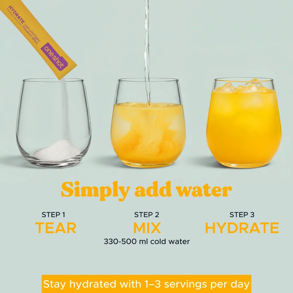 ONESHOT HYDRATE PASSION BLISS (14 Sticks) - SQOON