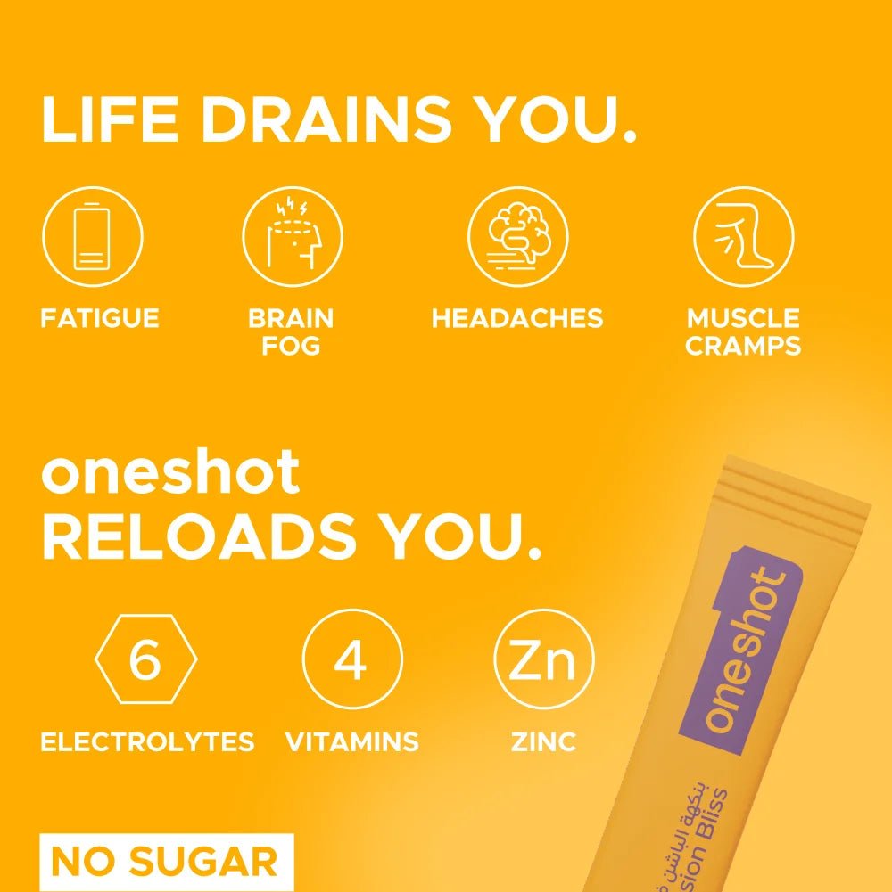 ONESHOT HYDRATE PASSION BLISS (14 Sticks) - SQOON