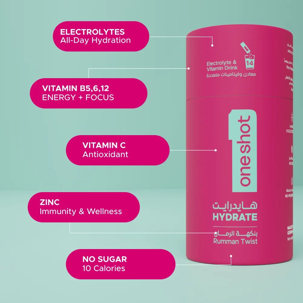 ONESHOT HYDRATE RUMMAN TWIST (14 Sticks) - SQOON