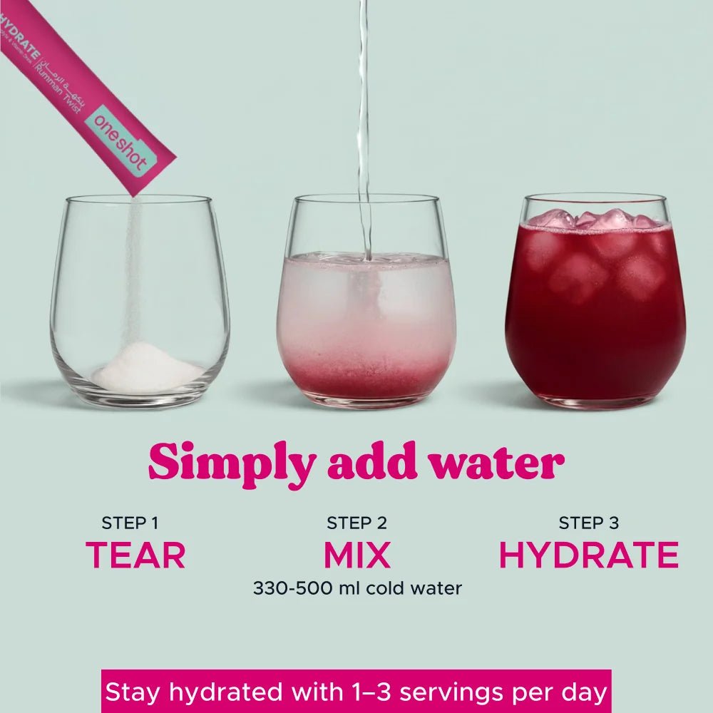 ONESHOT HYDRATE RUMMAN TWIST (14 Sticks) - SQOON