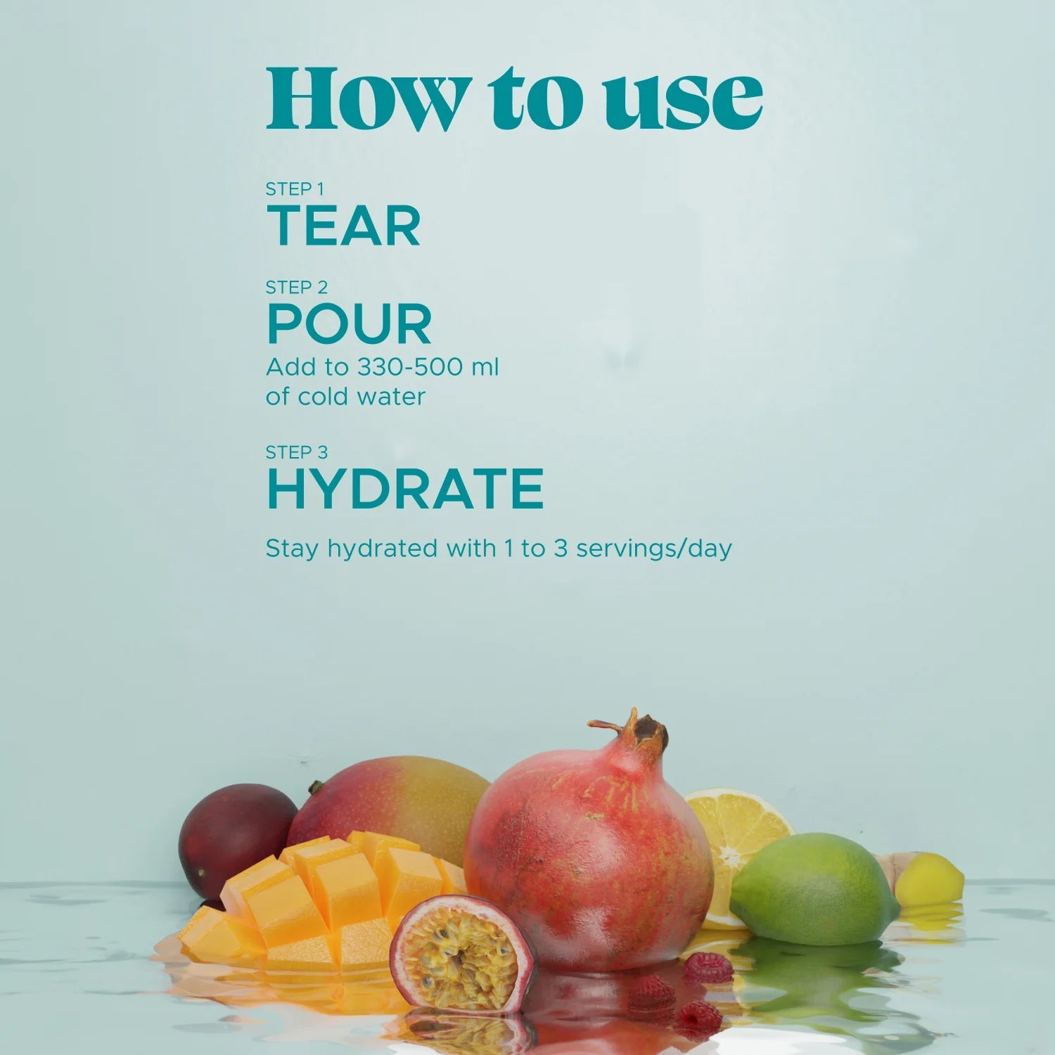 ONESHOT HYDRATE TASTE VARIETY PACK (3 Sticks) - SQOON