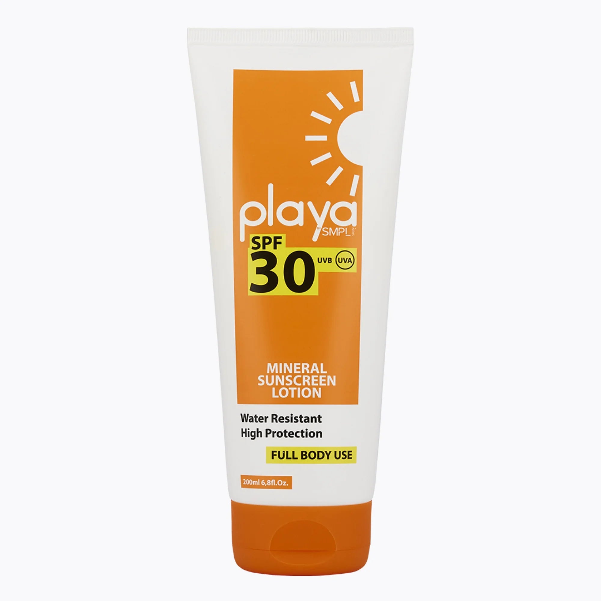 PLAYA by SMPL SKIN SPF30 Mineral Sunscreen (200ml) - SQOON