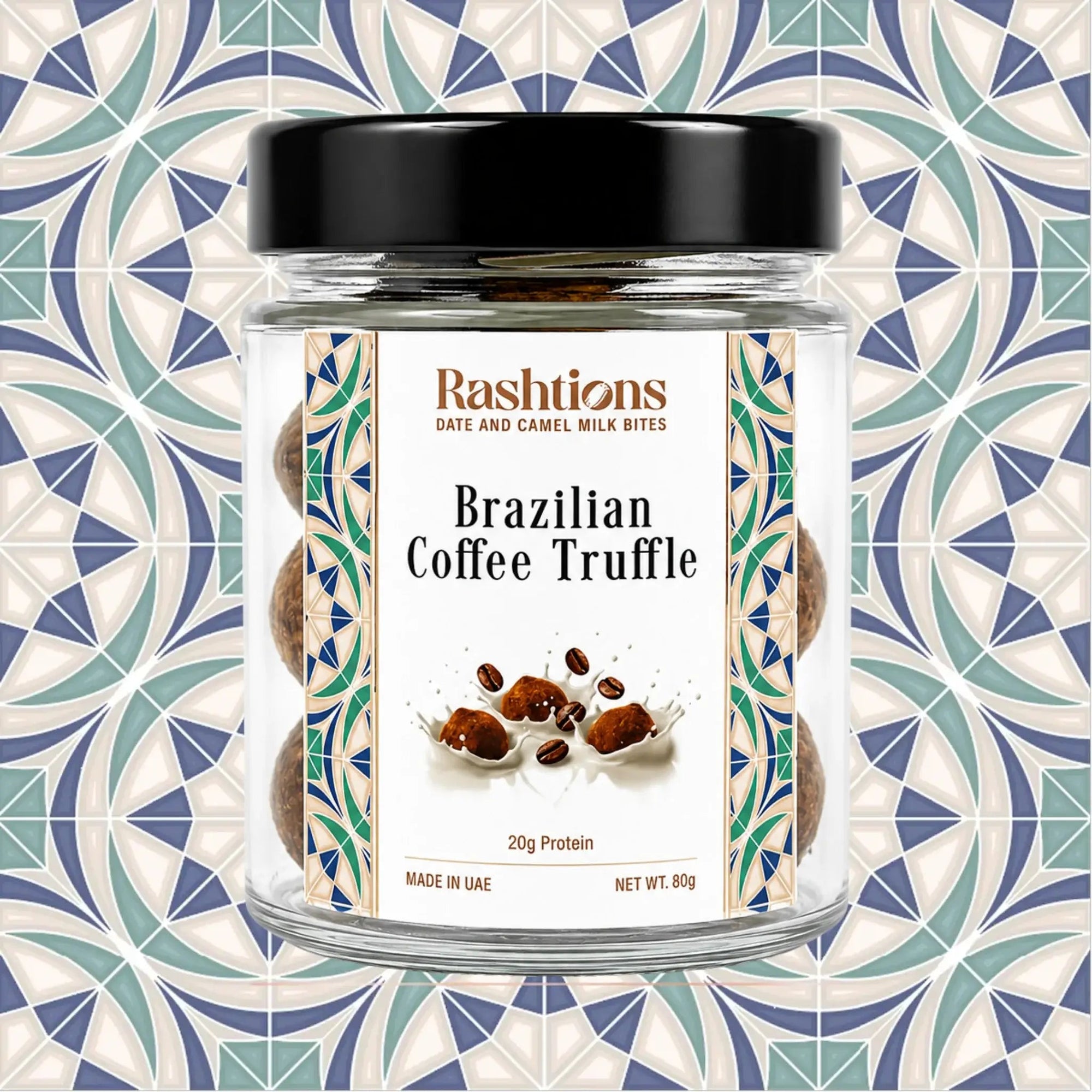 RASHTIONS BRAZILIAN COFFEE TRUFFLE (80G) - SQOON