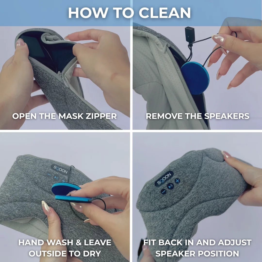 S - MASQ COZY BLUETOOTH EYE MASK - SQOON