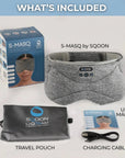 S - MASQ COZY BLUETOOTH EYE MASK - SQOON