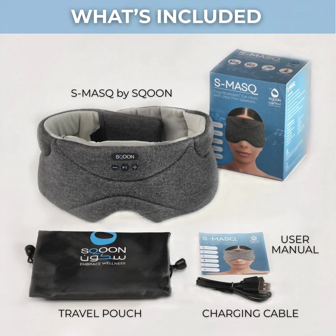 S - MASQ COZY BLUETOOTH EYE MASK - SQOON
