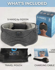 S - MASQ COZY BLUETOOTH EYE MASK - SQOON