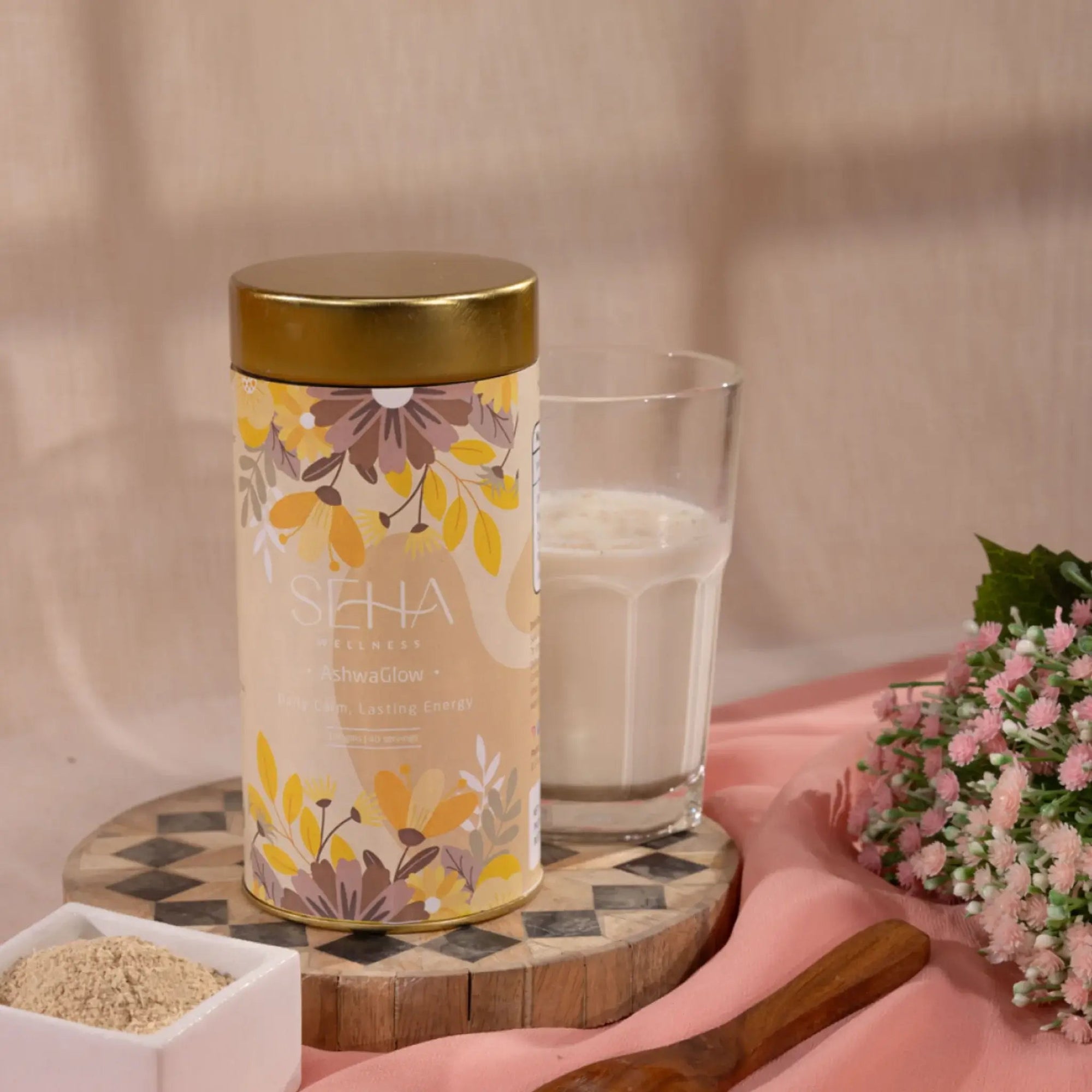 SEHA WELLNESS ASHWAGLOW LATTE MIX - SQOON