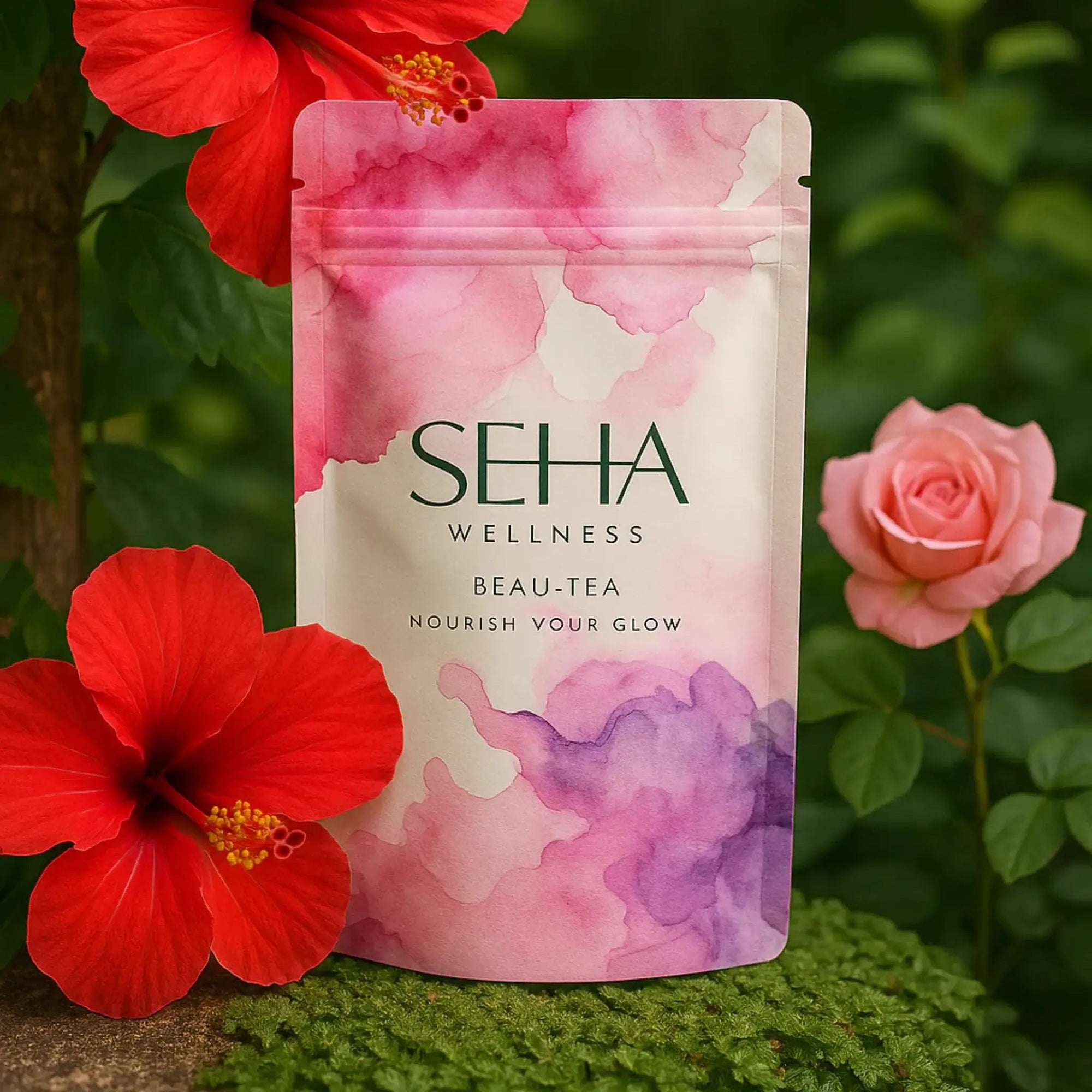 SEHA WELLNESS BEAU - TEA (AYURVEDIC HERBAL TEA FOR SKIN GLOW &amp; DETOX) - SQOON