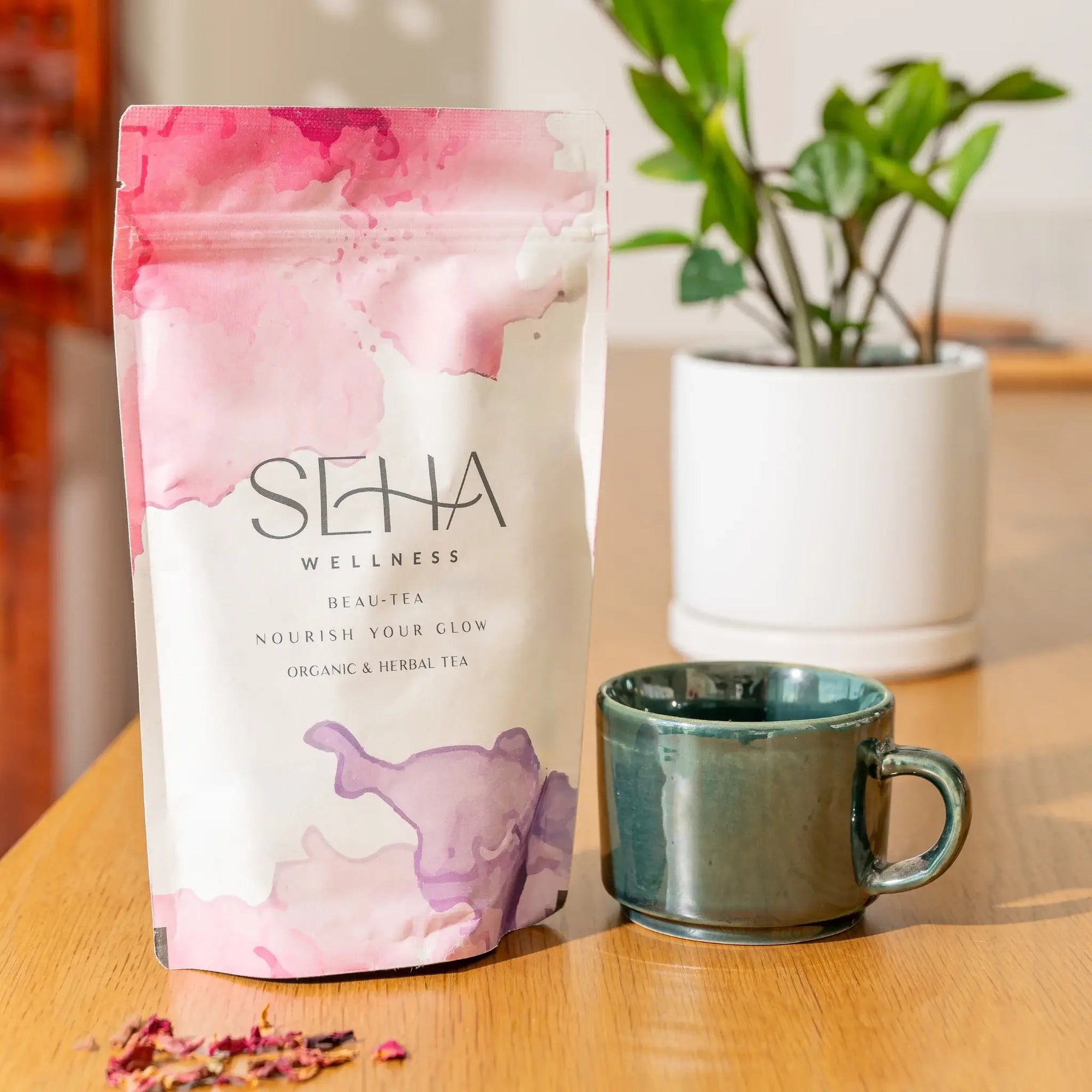 SEHA WELLNESS BEAU - TEA (AYURVEDIC HERBAL TEA FOR SKIN GLOW & DETOX) - SQOON
