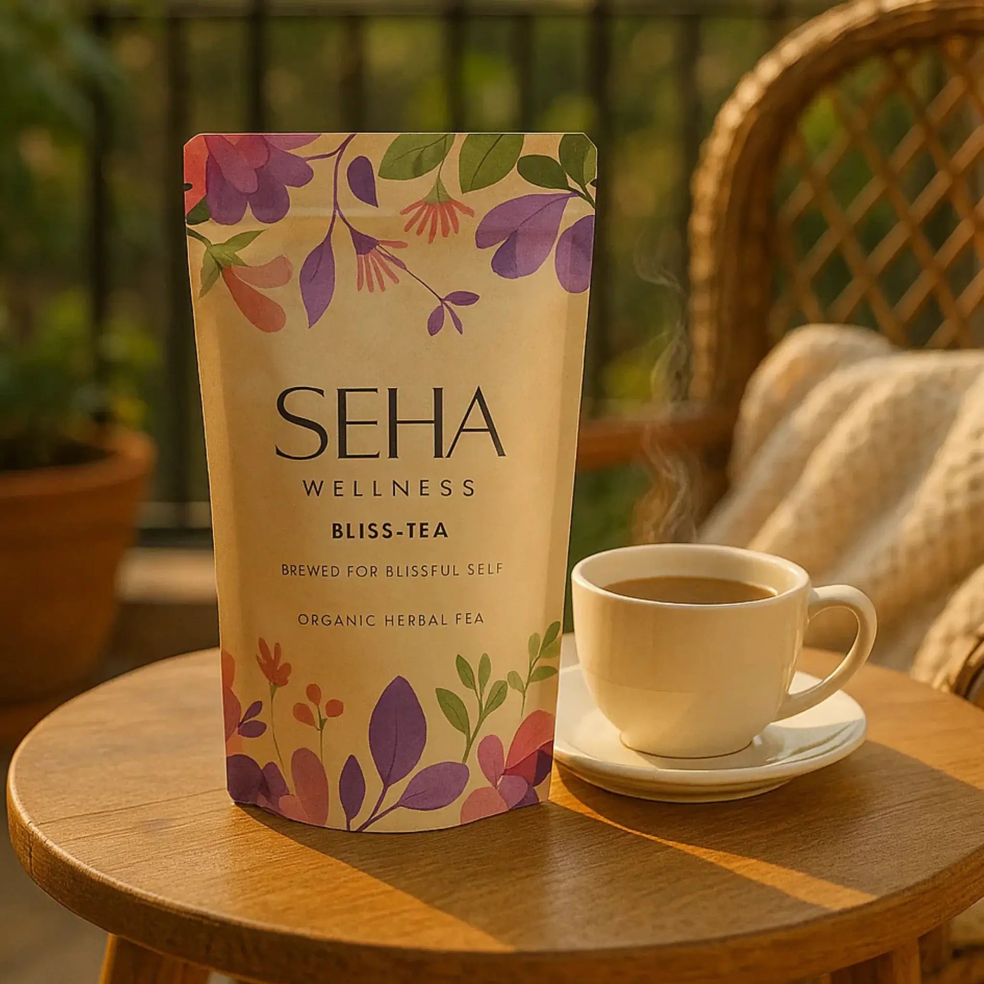 SEHA WELLNESS BLISS - TEA (HERBAL TEA FOR SLEEP &amp; EMOTIONAL BALANCE) - SQOON
