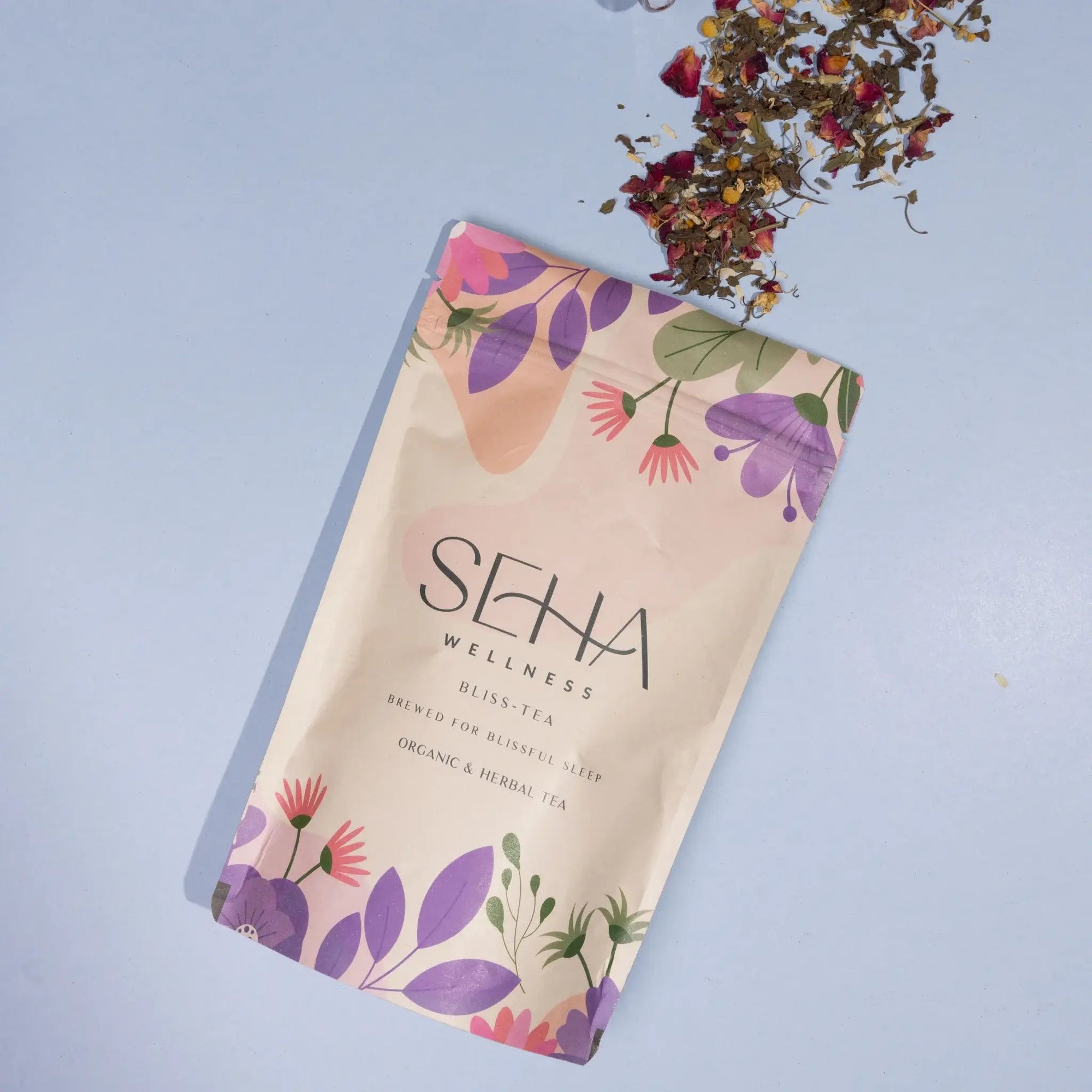 SEHA WELLNESS BLISS - TEA (HERBAL TEA FOR SLEEP & EMOTIONAL BALANCE) - SQOON