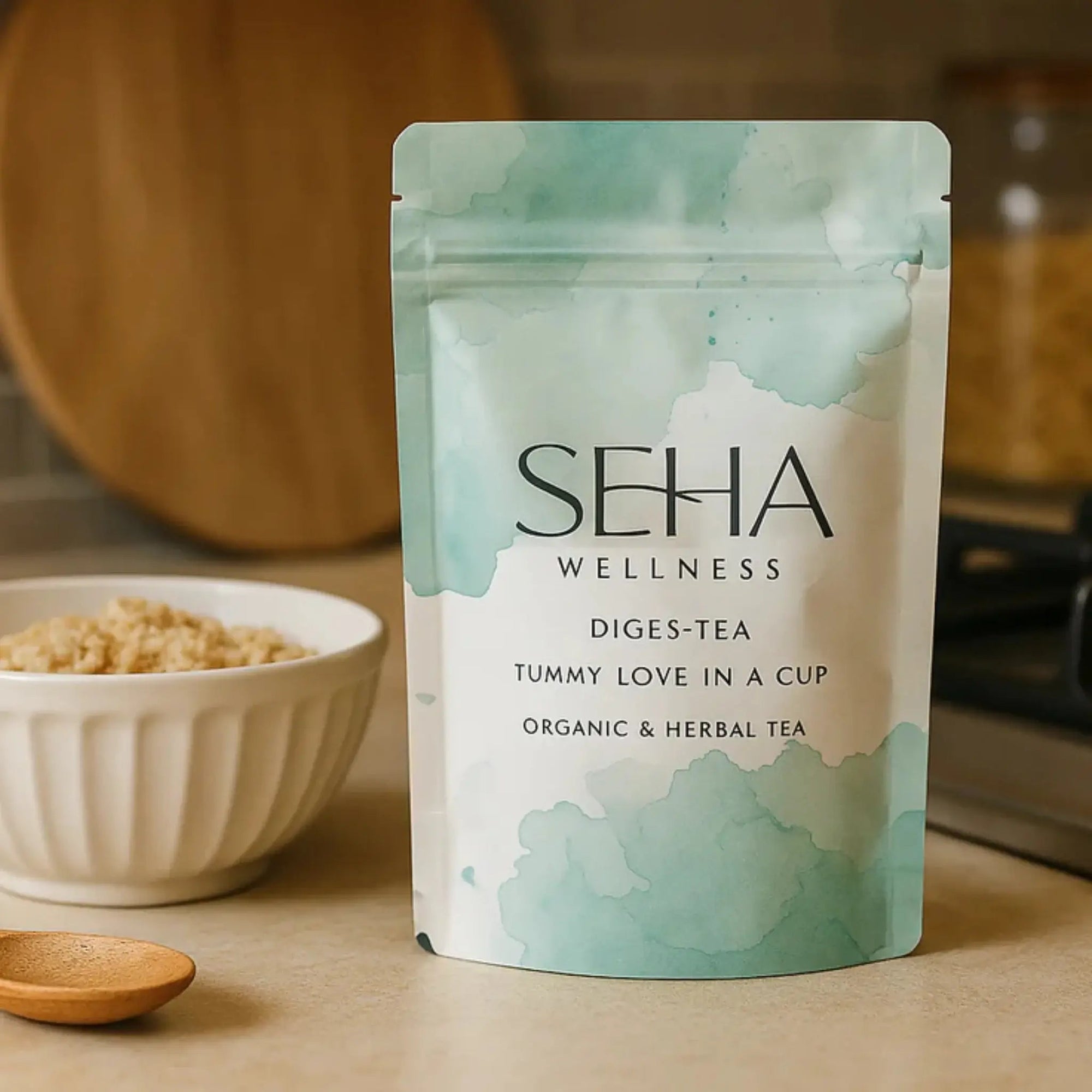 SEHA WELLNESS DIGES - TEA (AYURVEDIC HERBAL TEA FOR GUT HEALTH) - SQOON